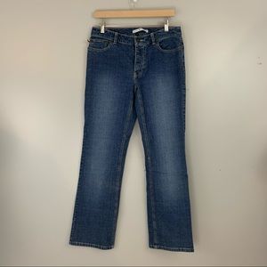 Tommy Hilfiger Button Fly Straight Leg Jeans